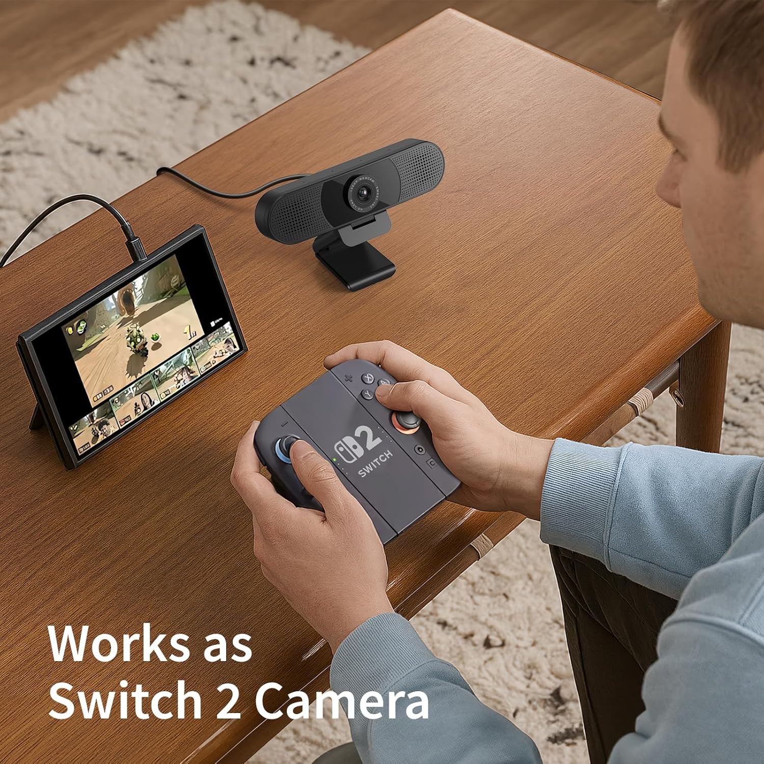 image:imageEMEET 1080P Webcam with Microphone C960 Web Camera 2 Mics Streaming Webcam 90FOV Computer Camera Plug and Play USB Web Cam for Online CallingConferencing ZoomTeamsFacetimeYouTube LaptopPCClear 1080P w 90 Wide FOV