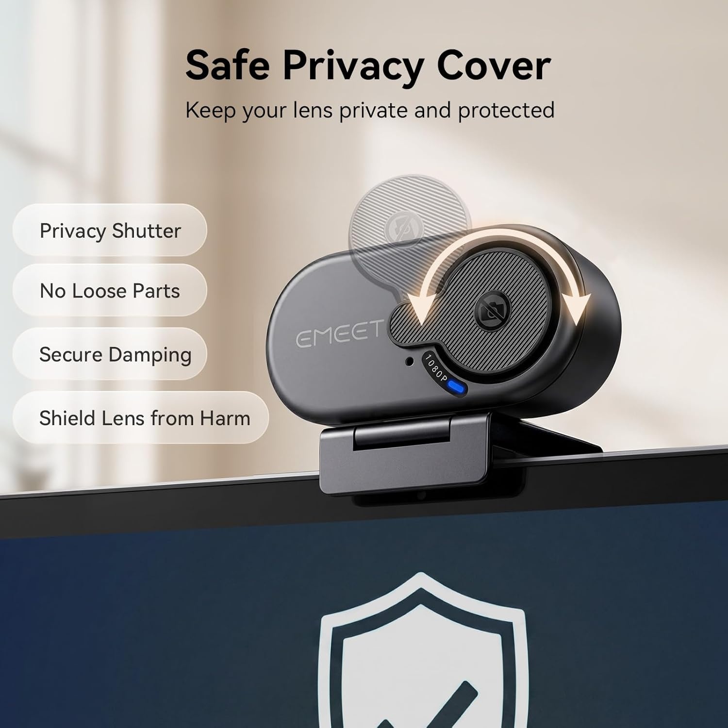 image:imageEMEET 1080P Webcam with Microphone C960 Web Camera 2 Mics Streaming Webcam 90FOV Computer Camera Plug and Play USB Web Cam for Online CallingConferencing ZoomTeamsFacetimeYouTube LaptopPCSmooth 1080P w Stable Fixed Focus