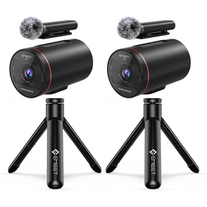 image:imageEMEET 2Pack StreamCam One Live Wireless Streaming Camera with Tripod for MultiCamera 1080p HD Video Quality Intelligent App Control 1 Detachable Mic amp 2 Builtin Noise Reduction Mics
