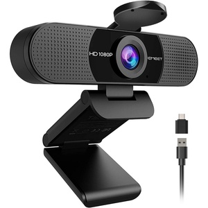 image:imageEMEET C960 1080P Webcam with Microphone 2 Mics 90 FOV USB TypeA amp AtoC Adapter Fixed Focus PlugampPlay Computer Camera for ZoomTeamsFacetimeYouTubeGoogle MeetSwitch 2 Camera 2025 Version1080P Updated