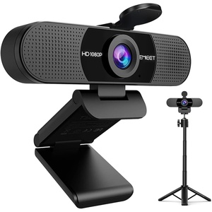 image:imageEMEET C960 1080P Webcam with Microphone 2 Mics 90 FOV USB TypeA amp AtoC Adapter Fixed Focus PlugampPlay Computer Camera for ZoomTeamsFacetimeYouTubeGoogle MeetSwitch 2 Camera 2025 Version1080P Tripod
