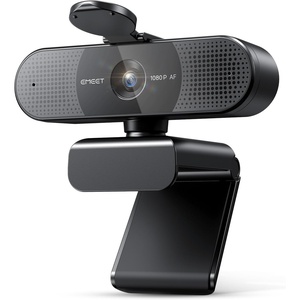 image:imageEMEET C960 1080P Webcam with Microphone 2 Mics 90 FOV USB TypeA amp AtoC Adapter Fixed Focus PlugampPlay Computer Camera for ZoomTeamsFacetimeYouTubeGoogle MeetSwitch 2 Camera 2025 Version1080P AF