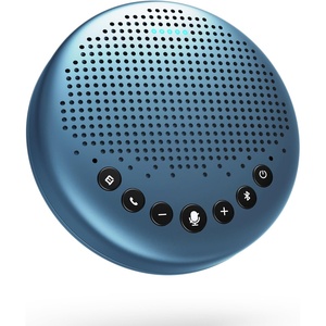 image:imageEMEET Conference Speaker and Microphone Luna 360 Voice Pickup wNoise ReductionMuteIndicator USB Bluetooth Speakerphone wDongle for 8 People Daisy Chain for 16 Compatible with Leading SoftwareBlue Luna Lite for 8