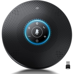 image:imageEMEET M3 Conference Speaker and Microphone Zoom Certified Bluetooth Speakerphone with 4 AI Mics 360 Voice Pickup 18H Talk Time USB 20ampBluetooth 50 with Daisy Chain for 20 People for Zoom TeamsM2max15 People