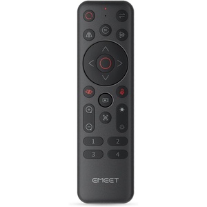 image:imageEMEET Remote Control for PIXY Piko Piko DualCamera 4K Webcams for Streaming Wireless Controller for AI Tracking Presets Zoom Privacy Mode Compatible Studio