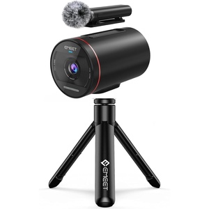 image:imageEMEET StreamCam One Wireless Streaming Camera with Tripod 1080p HD Video Quality Intelligent App Control Multicam Support 1 Detachable Mic amp 2 Builtin Noise Reduction Mics 8H Streaming Battery