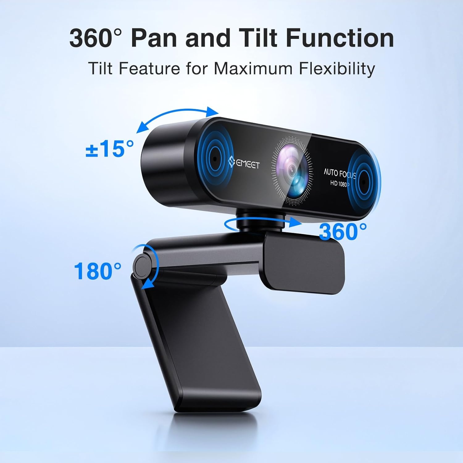 image:imageEMEET NOVA 4K Webcam for PC Ultra 4K HD PDAF Autofocus Dual Omnidirectional Mics 73 FOV Auto Light Correction USBA Privacy Cover Ideal for HighEnd Business MeetingsampLive Streaming96FOV w 2 Noise Cancel Mics