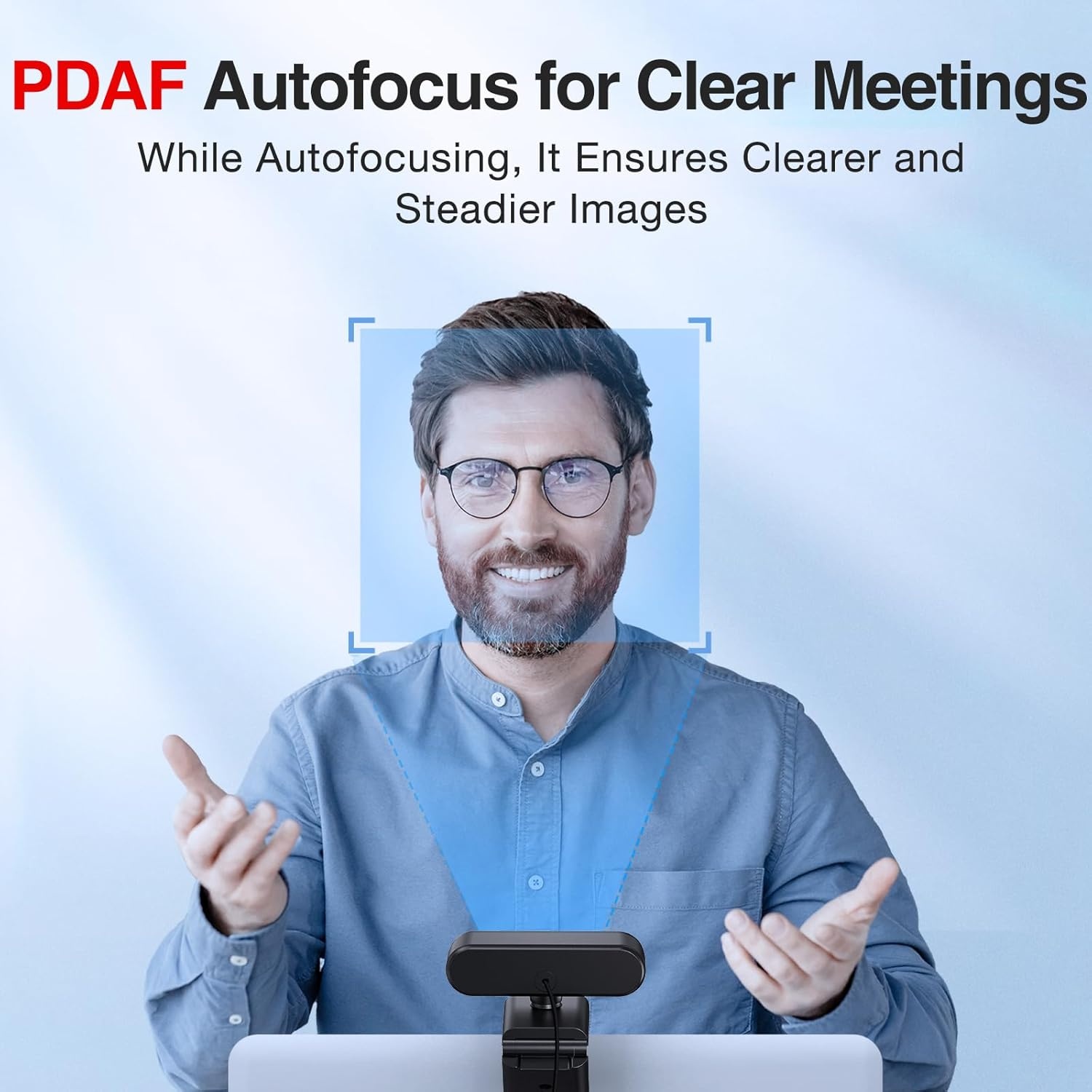 image:imageEMEET NOVA 4K Webcam for PC Ultra 4K HD PDAF Autofocus Dual Omnidirectional Mics 73 FOV Auto Light Correction USBA Privacy Cover Ideal for HighEnd Business MeetingsampLive Streaming96FOV w 2 Noise Cancel Mics