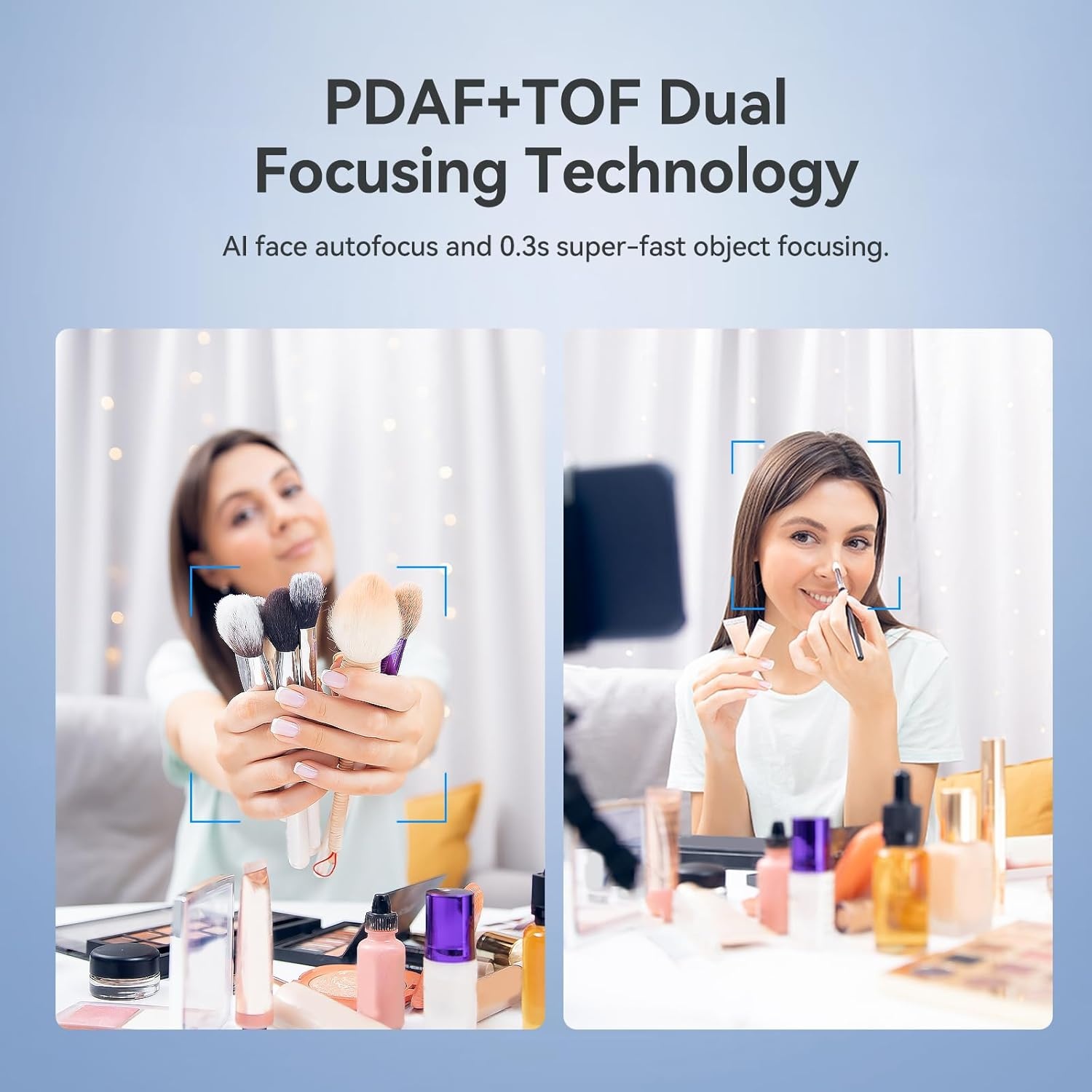 image:imageEMEET S600 4K Webcam for Streaming Sony 1255 Sensor PDAF Autofocus 1080P60FPS 2 Noise Reduction Mics Builtin Privacy Cover 73 FOV Streaming Camera for Live CommerceGamingBeautyS800 12 Sensor with Tripod