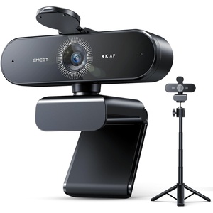 image:imageEMEET NOVA 4K Webcam for PC  Ultra 4K HD PDAF Autofocus Dual Omnidirectional Mics 73 FOV Auto Light Correction USBA Privacy Cover Ideal for HighEnd Business MeetingsampLive Streaming4K Tripod 360 Swivel
