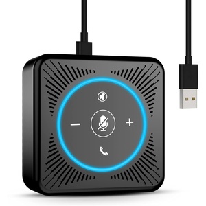 image:imageEMEET USB Speakerphone M1A Zoom Certified AI Mics 360Voice Pickup USB Type CA PlugampPlay Computer Speakers with Microphone Fast Mute Noise Reduction Echo Cancellation for 58 People for Zoom TeamsUSB M0 for 5 People