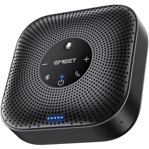 image:imageEMEET USB Speakerphone M1A Zoom Certified AI Mics 360Voice Pickup USB Type CA PlugampPlay Computer Speakers with Microphone Fast Mute Noise Reduction Echo Cancellation for 58 People for Zoom TeamsAdvanced M0 PLUS for 8 People
