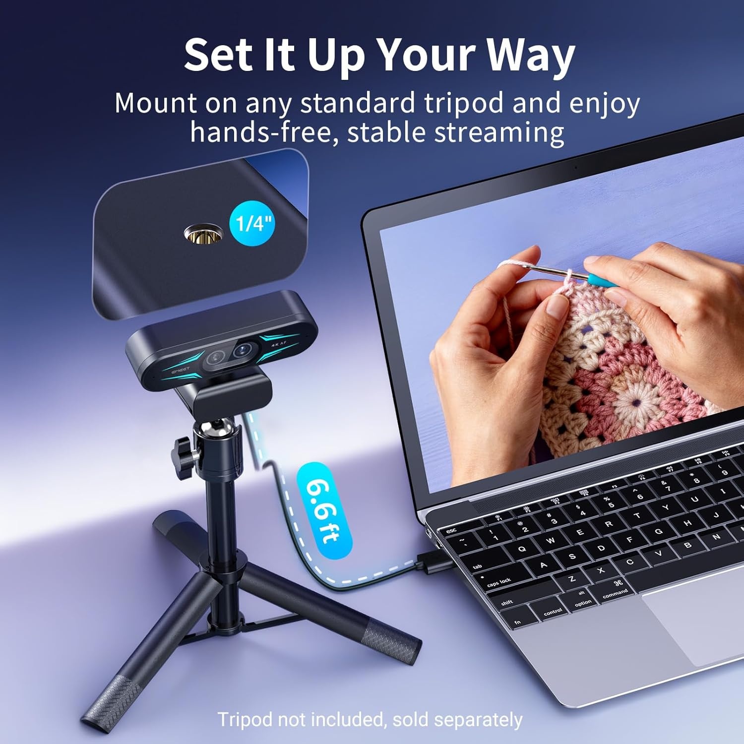image:imageEMEET C60E DualCamera 4K Webcam for Streaming WideAngle and Telephoto Cameras Max 11X Hybrid Zoom amp PDAF Autofocus Remote Control RGB Lighting 2 Mics Ideal for Livestreaming and Online MeetingDualCamera w Remote