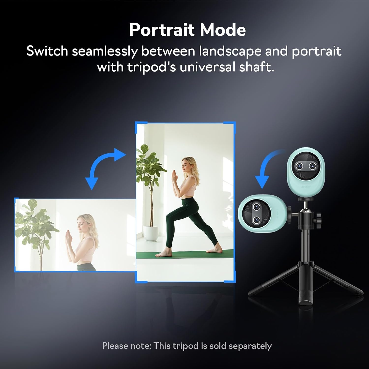 image:imageEMEET Piko 4K Webcam for Streaming Worlds 1st DualCamera AIPowered 4K Camera wAI Autofocus 3 Mics Arrayamp3 Sound Modes USB Webcam with Clip Great for Streaming Desk SetupGreen