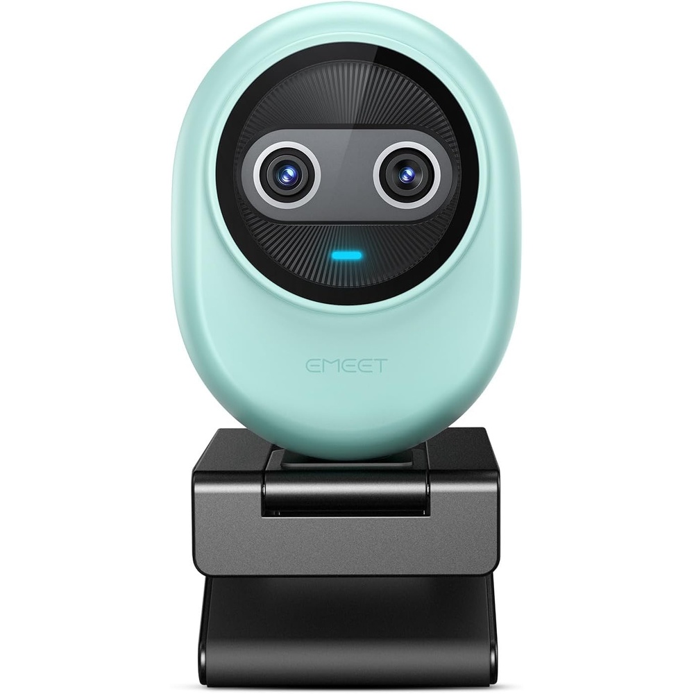image:imageEMEET Piko 4K Webcam for Streaming Worlds 1st DualCamera AIPowered 4K Camera wAI Autofocus 3 Mics Arrayamp3 Sound Modes USB Webcam with Clip Great for Streaming Desk SetupGreen